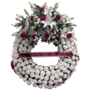 Corona funeraria  Isabel