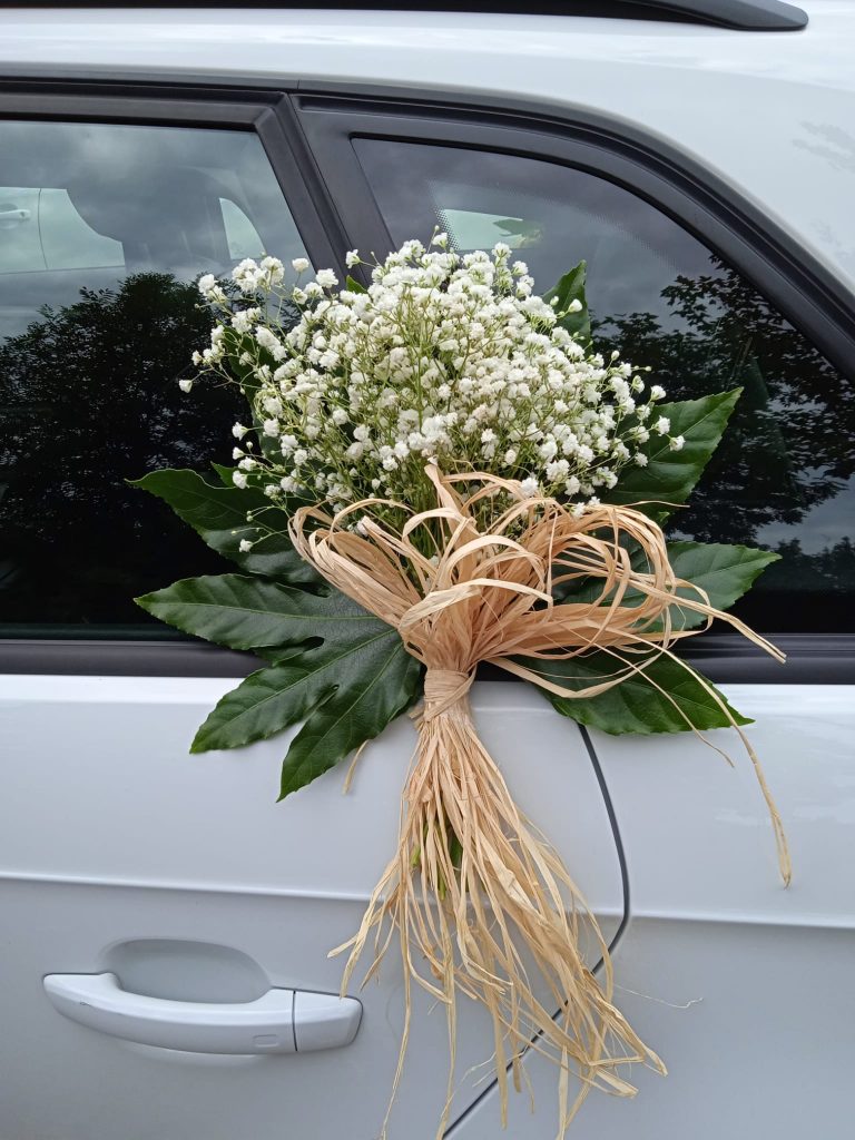 Prendido de coche para boda en Santander