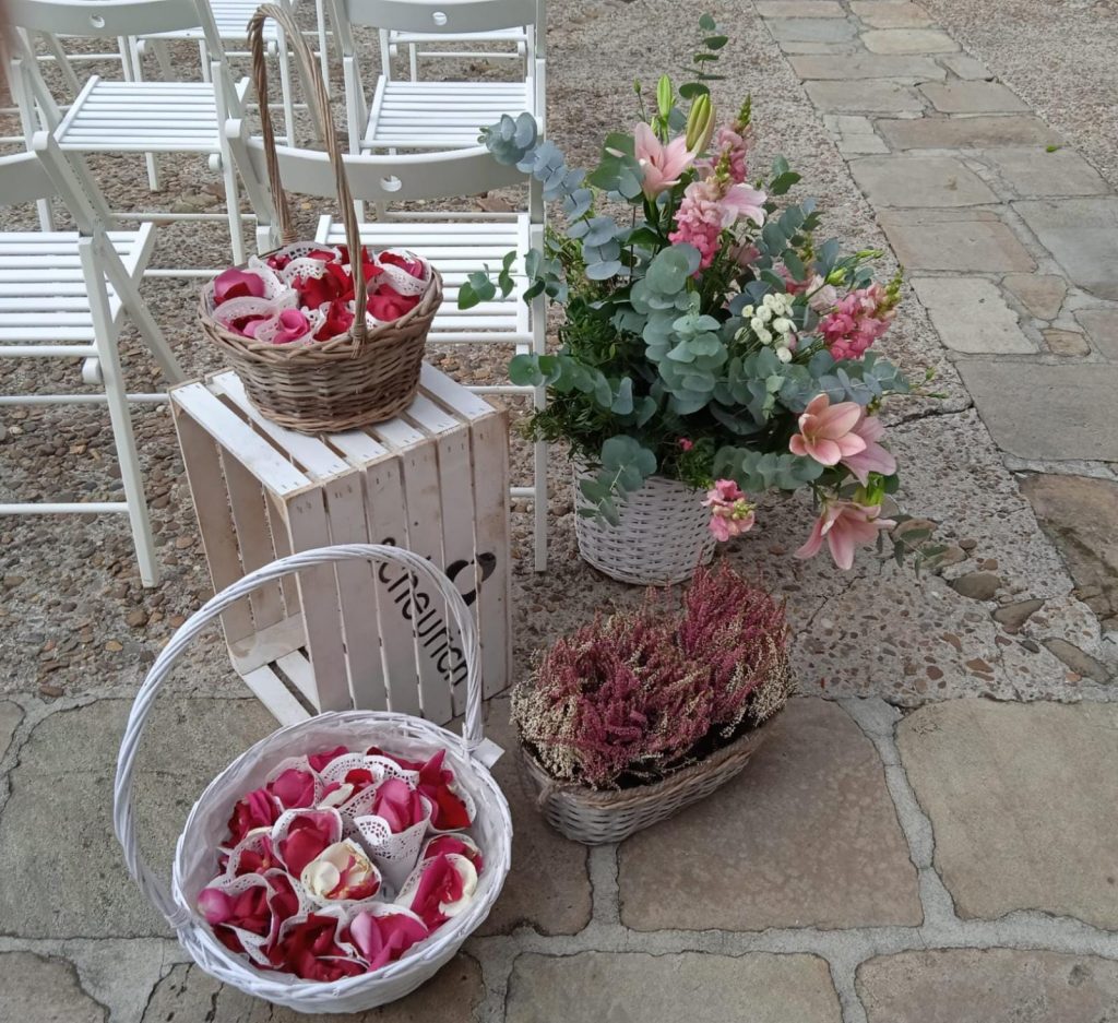 Decoración floral para bodas en Santander